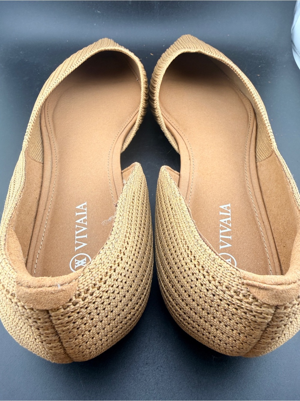 VIVAIA Melia Pointed-Toe D'Orsay Flats Size 43 (11.5) - Picture 3 of 6